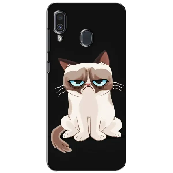 Чехол с принтом «Грустный кот» для Samsung Galaxy A30 2019 (A305F)