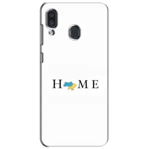 Чехол для Патриота Украины Samsung Galaxy A30 2019 (A305F) - (AlphaPrint) (Home)