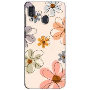 Чохол з принтом «Кольорові квіти» для Samsung Galaxy A30 2019 (A305F)