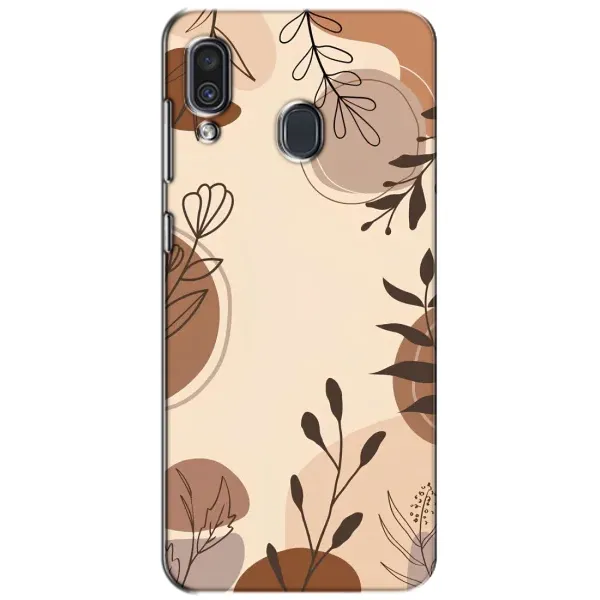 Чохол з принтом «Коричневі квіти» для Samsung Galaxy A30 2019 (A305F) Чохол з принтом «Коричневі квіти» для Samsung Galaxy A30 2019 (A305F)