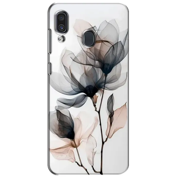 Чохол з принтом «Квіти на білому» для Samsung Galaxy A30 2019 (A305F) Чохол з принтом «Квіти на білому» для Samsung Galaxy A30 2019 (A305F)