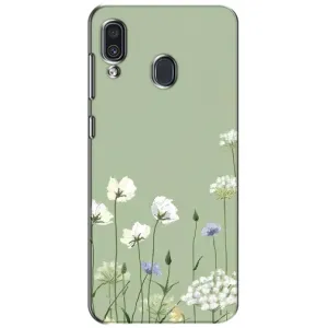 Чохол з принтом «Квіти на зеленому» для Samsung Galaxy A30 2019 (A305F)