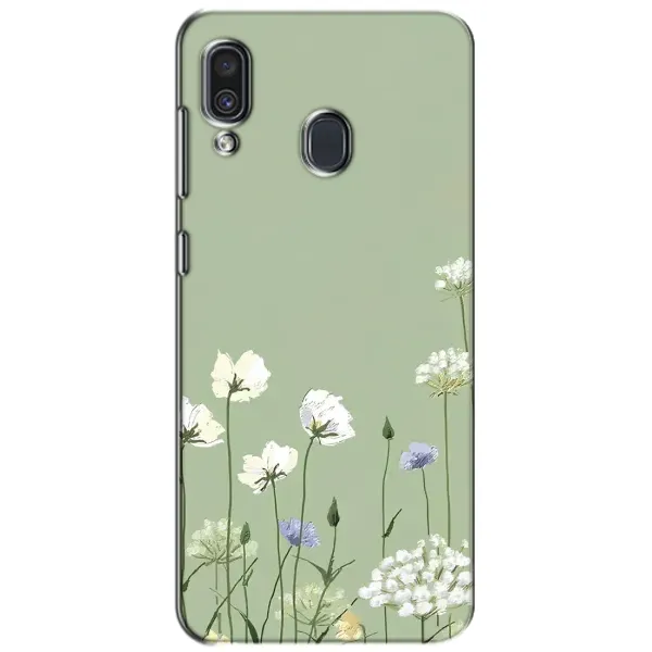 Чохол з принтом «Квіти на зеленому» для Samsung Galaxy A30 2019 (A305F) Чохол з принтом «Квіти на зеленому» для Samsung Galaxy A30 2019 (A305F)
