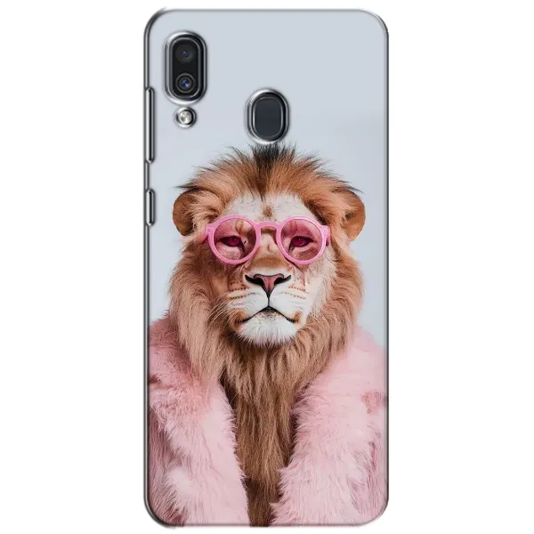 Чохол з принтом «Лев в окулярах» для Samsung Galaxy A30 2019 (A305F)