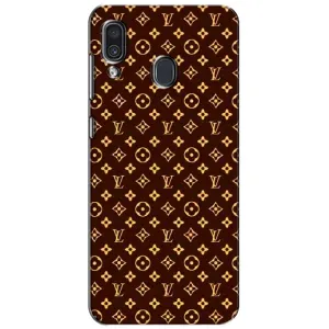 Чехлы Луи Витон для Samsung Galaxy A30 2019 (A305F) (AlphaPrint - LOUIS VUITTON) (лого LOUIS VUITTON)