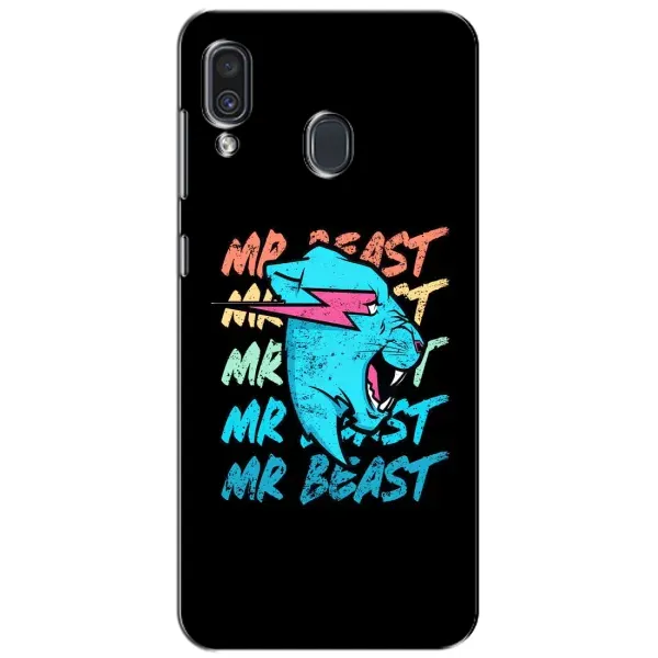 Чохол з принтом «logo Mr beast» для Samsung Galaxy A30 2019 (A305F)