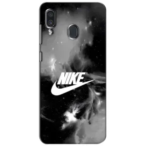 Чохол для Samsung Galaxy A30 2019 (A305F) - з принтом Найк (AlphaPrint) (Лого Найк)