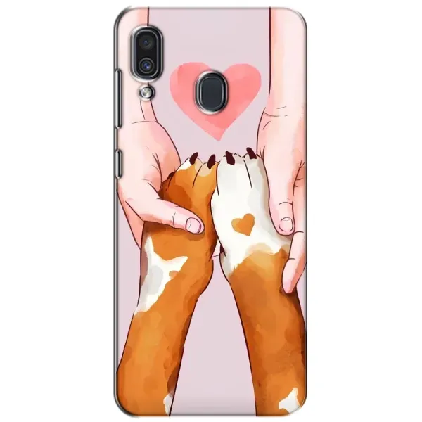 Чохол з принтом «Любовь до собак» для Samsung Galaxy A30 2019 (A305F)