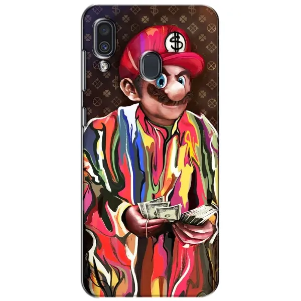 Чехол с принтом «Mario LV» для Samsung Galaxy A30 2019 (A305F)