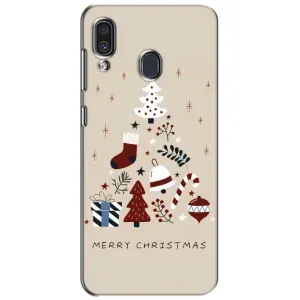 Різдвяні Чохли для Samsung Galaxy A30 2019 (A305F) (VPrint)