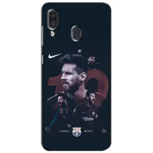 Чехлы Месси для Samsung Galaxy A30 2019 (A305F) (AlphaPrint) (Месси 10)