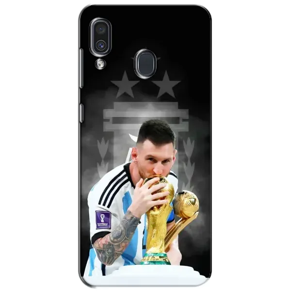 Чехол с принтом «Месси Чемпион» для Samsung Galaxy A30 2019 (A305F) Чехол с принтом «Месси Чемпион» для Samsung Galaxy A30 2019 (A305F)