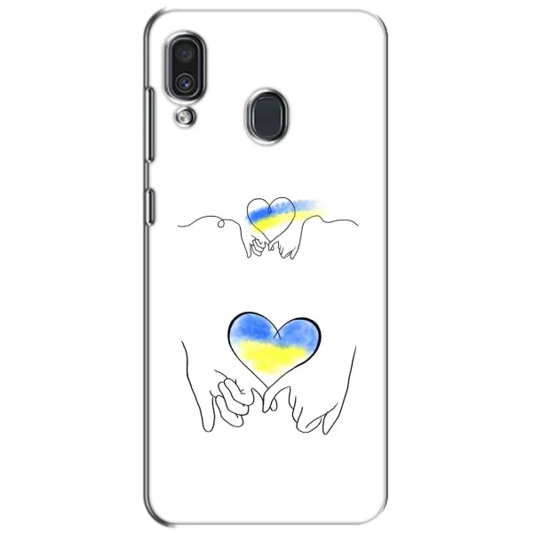 Чехол с принтом «Мир Украине» для Samsung Galaxy A30 2019 (A305F)