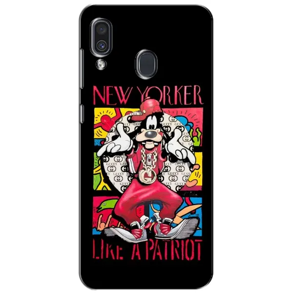 Чохол з принтом «Мультяшний Волк» для Samsung Galaxy A30 2019 (A305F)