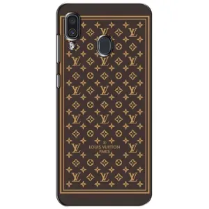 Чехлы Луи Витон для Samsung Galaxy A30 2019 (A305F) (AlphaPrint - LOUIS VUITTON) (обои LV)