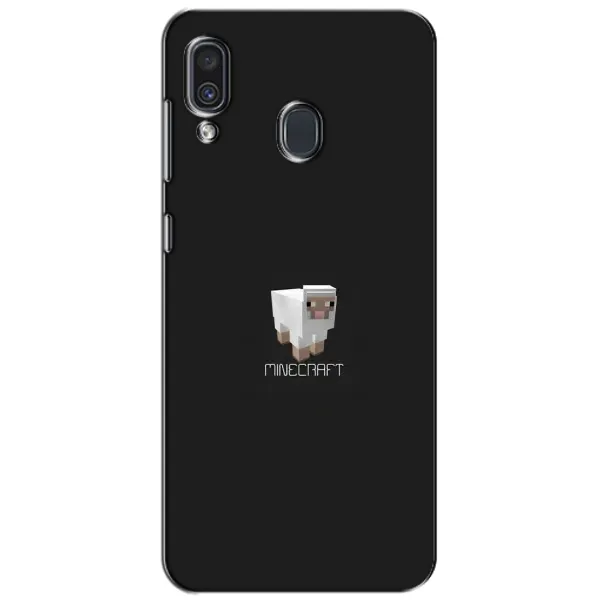 Чохол з принтом «Овечка Майнкрафт» для Samsung Galaxy A30 2019 (A305F)