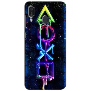 Чохол з принтом «Pleystation лого» для Samsung Galaxy A30 2019 (A305F)