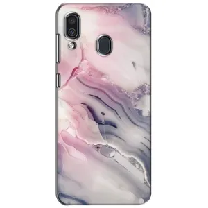 Чехол с принтом «Пурпурный Мрамор» для Samsung Galaxy A30 2019 (A305F)