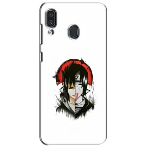 Чехлы на тему: Итачи Учиха для Samsung Galaxy A30 2019 (A305F) (AlphaPrint) (разный Итачи)