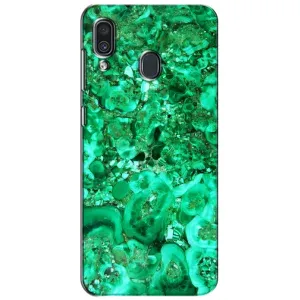 Чехол с принтом «Салатный Мрамор» для Samsung Galaxy A30 2019 (A305F)