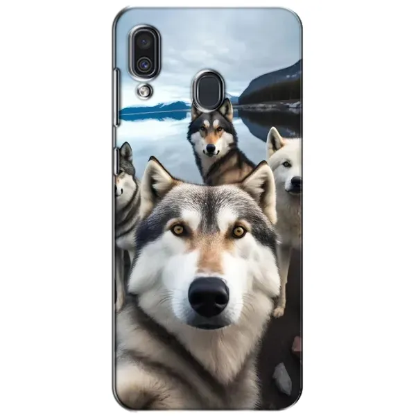 Чехол с принтом «Селфи ХАски» для Samsung Galaxy A30 2019 (A305F) Чехол с принтом «Селфи ХАски» для Samsung Galaxy A30 2019 (A305F)