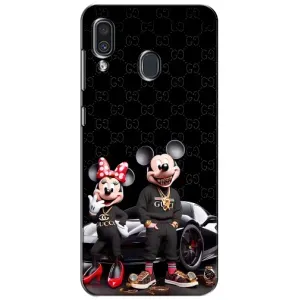Чехол Disney Mouse Samsung Galaxy A30 2019 (A305F) (PREMIUMPrint) (Семья Маусов)