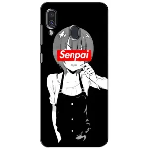 Чехол с принтом «Senpai» для Samsung Galaxy A30 2019 (A305F)