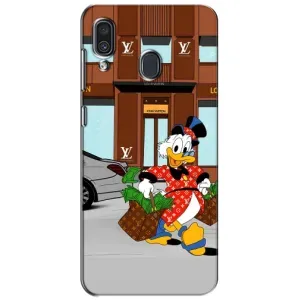 Чехли для Samsung Galaxy A30 2019 (A305F) - Скрудж МакДак Louis Vuitton (PREMIUMPrint)