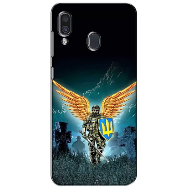 Чехол с принтом «Солдат ЗСУ» для Samsung Galaxy A30 2019 (A305F) Чехол с принтом «Солдат ЗСУ» для Samsung Galaxy A30 2019 (A305F)