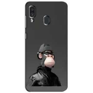 Чохли з Мавпами NFT для Samsung Galaxy A30 2019 (A305F) (AlphaPrint) (стильна мавпа NFT)