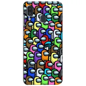 Чехол Амонг Ас для Samsung Galaxy A30 2019 (A305F) (AlphaPrint)