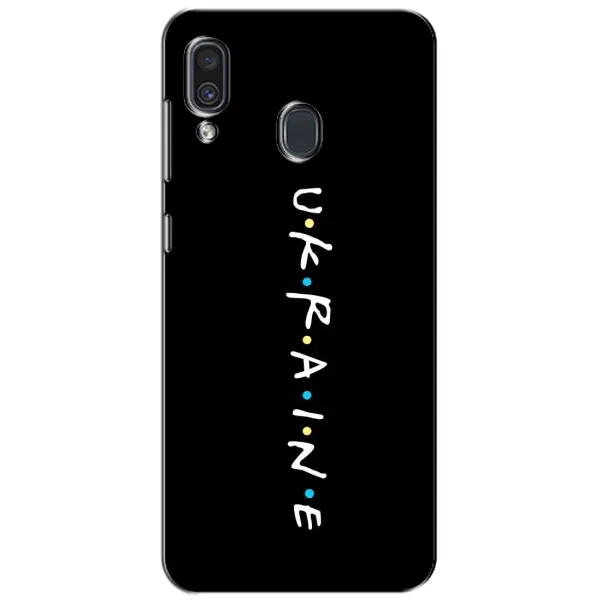 Чохол з принтом «UKRAINE» для Samsung Galaxy A30 2019 (A305F)
