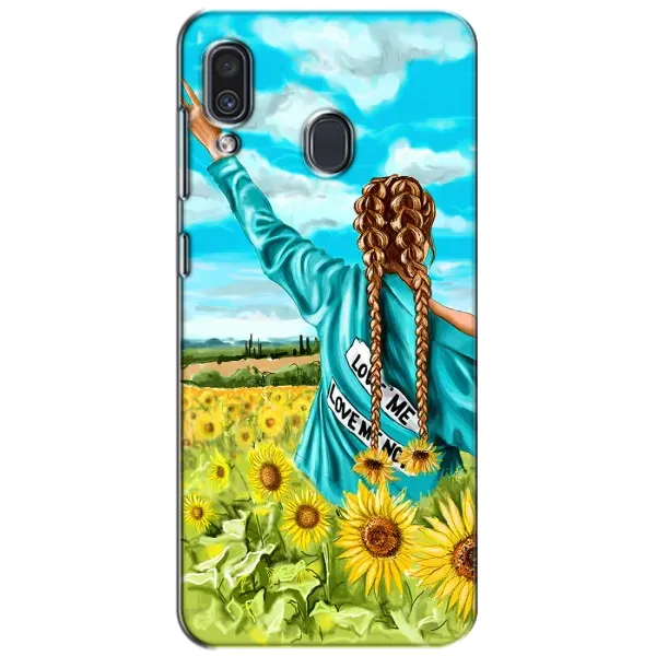 Чехол с принтом «Украиночка» для Samsung Galaxy A30 2019 (A305F)