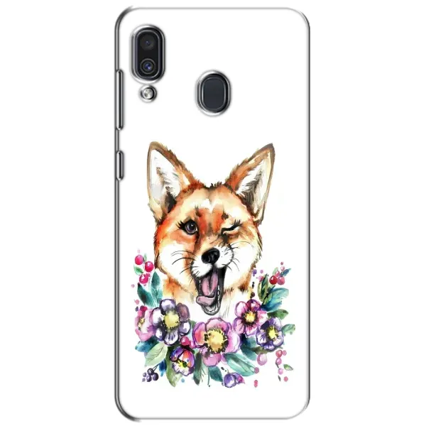 Чехол с принтом «Веселая лисичка» для Samsung Galaxy A30 2019 (A305F) Чехол с принтом «Веселая лисичка» для Samsung Galaxy A30 2019 (A305F)