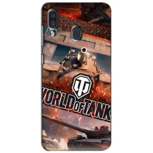Чохол з принтом «World of Tanks» для Samsung Galaxy A30 2019 (A305F)