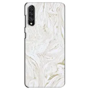 Мраморный чехол на Samsung Galaxy A30s (A307) (VPrint) (Белый мрамор)