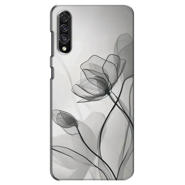 Чехол с принтом «Черные цветы» для Samsung Galaxy A30s (A307) Чехол с принтом «Черные цветы» для Samsung Galaxy A30s (A307)