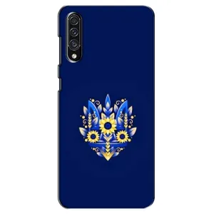 Чехлы для Samsung Galaxy A30s (A307) Укр. Символика (AlphaPrint) (Цветочный Герб)