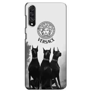 Чехлы VERSACE для Самсунг А30с (PREMIUMPrint) (Доберман Версаче)