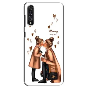 Чехол с печатью для Samsung Galaxy A30s (A307) - (Мама с ребенком) (AlphaPrint) (Дочка и мама)
