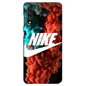 Чехол для Samsung Galaxy A30s (A307) - с принтом Найк (AlphaPrint) (Дымчатый найк)