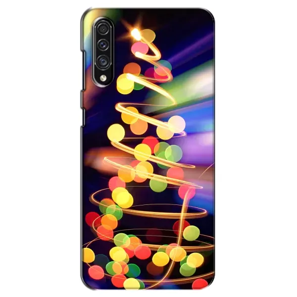 Чехол с принтом «Елка с гирлянд» для Samsung Galaxy A30s (A307)