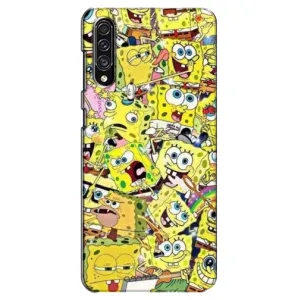 Чехол с принтом «Эмоции Спанч Боба» для Samsung Galaxy A30s (A307)