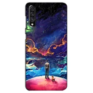 Космические Чехлы для Самсунг А30с (VPrint) (Галактический вид)