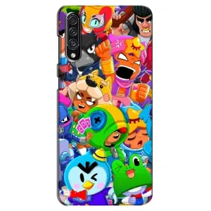 Чохол з принтом «Герої Бравл Старс» для Samsung Galaxy A30s (A307)
