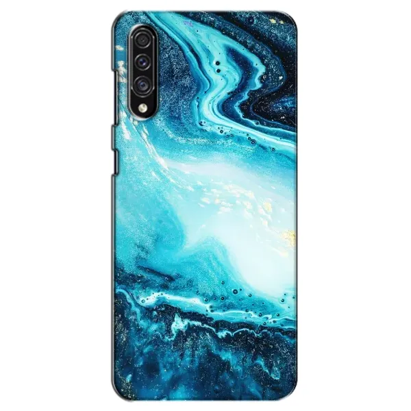Чехол с принтом «Голубой мрамор» для Samsung Galaxy A30s (A307)