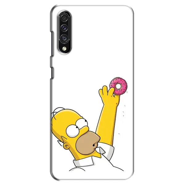 Чехол с принтом «Гомер с пончиком» для Samsung Galaxy A30s (A307)