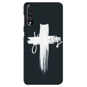 Чехол для Samsung Galaxy A30s (A307) (AlphaPrint) - (Христианские) (Иисус)