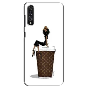 Чехлы Луи Витон для Samsung Galaxy A30s (A307) (AlphaPrint - LOUIS VUITTON) (кофе LOUIS VUITTON)