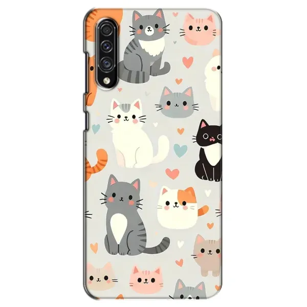 Чехол с принтом «Коллаж котов» для Samsung Galaxy A30s (A307)